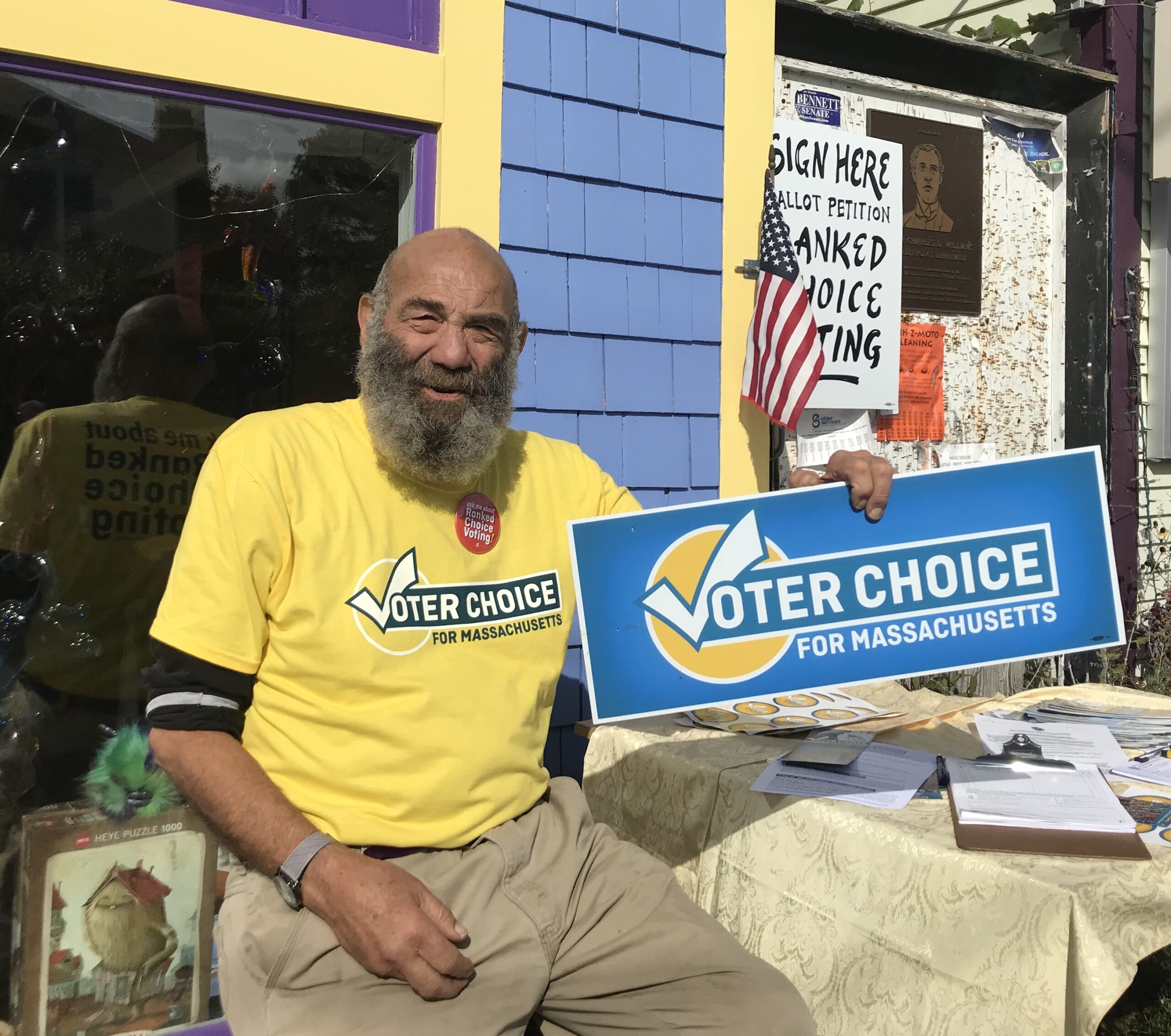 Rank Choice Voting, Wellfleet, 2020.